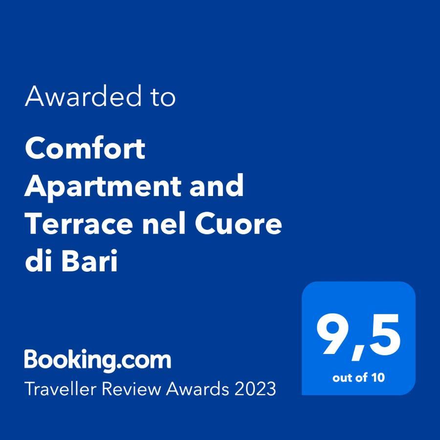 Comfort Apartment And Terrace Nel Cuore Di Bari Extérieur photo